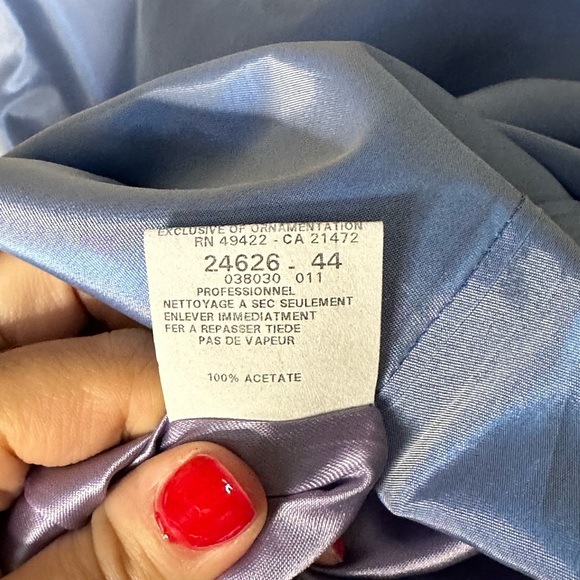 Jessica McClintock Bridal 2000s Vintage Iridescent Gown 4 - Picture 8 of 8